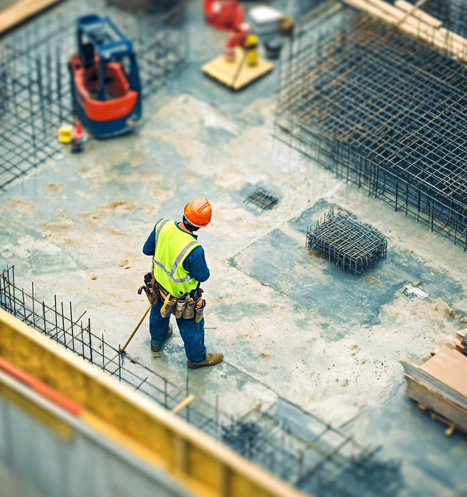 structural concrete construction for municipal building